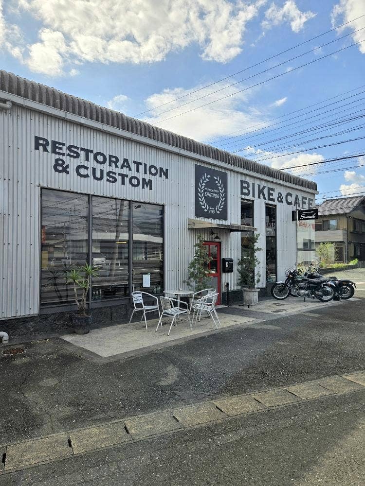 Bike museum cafe SAWADA