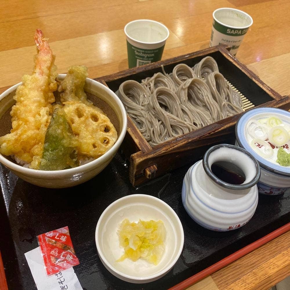 越後へぎそば処 赤城高原SA上り