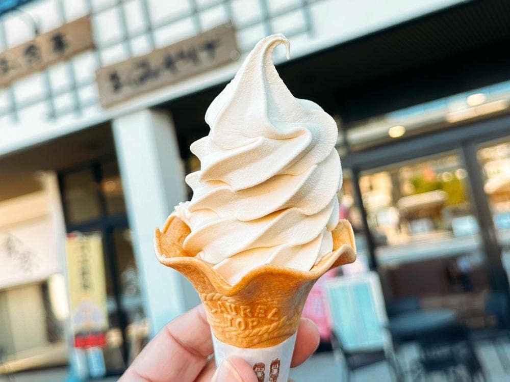 ソフトクリーム Takeout Cafe 亀屋一福