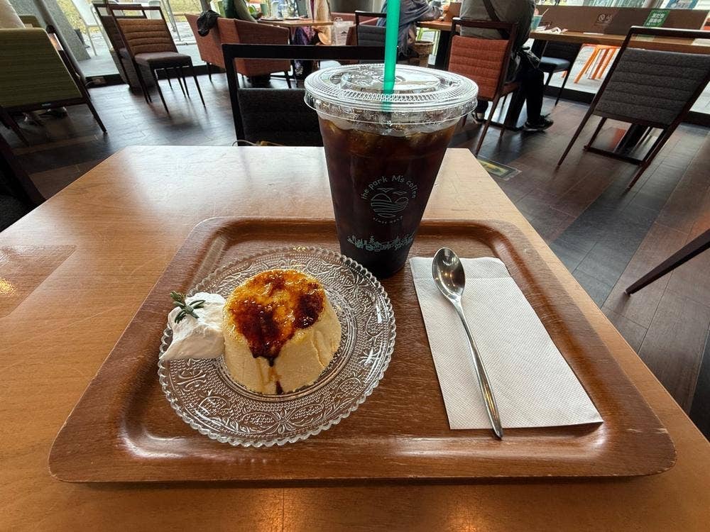 the park M's coffee 愛媛県美術館