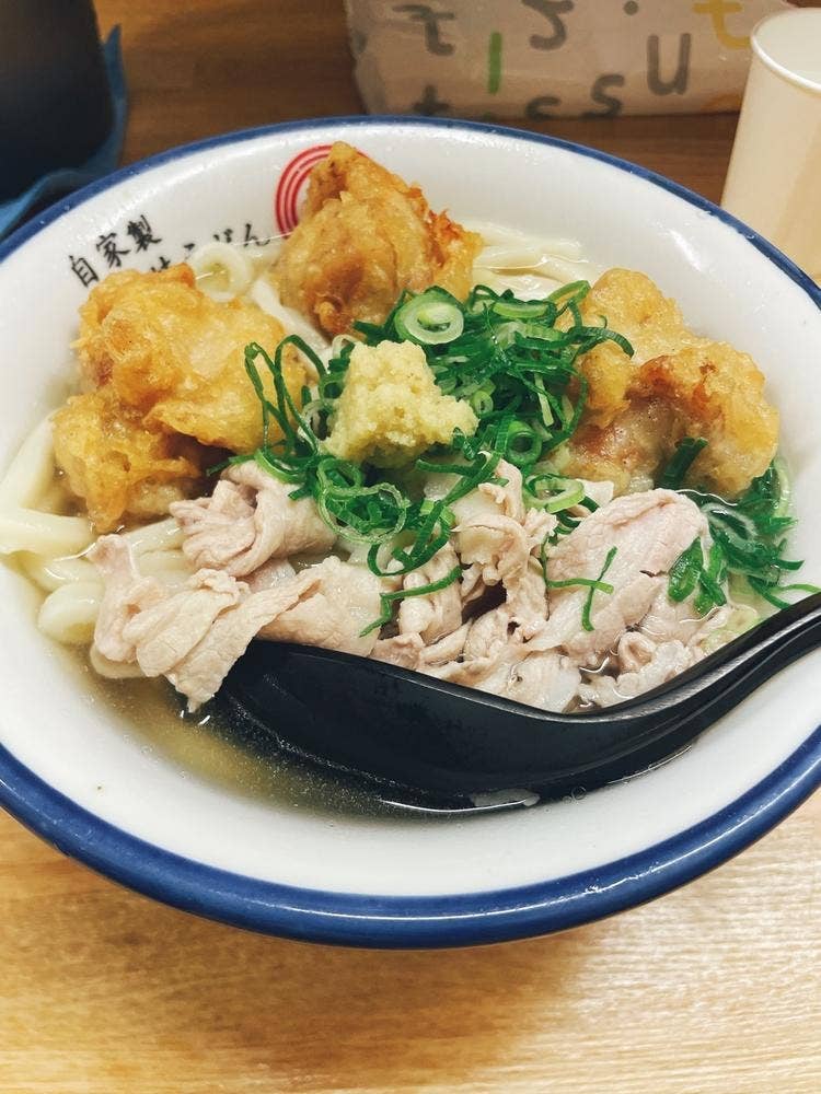 自家製さぬきうどんと肉 甚三 大門店