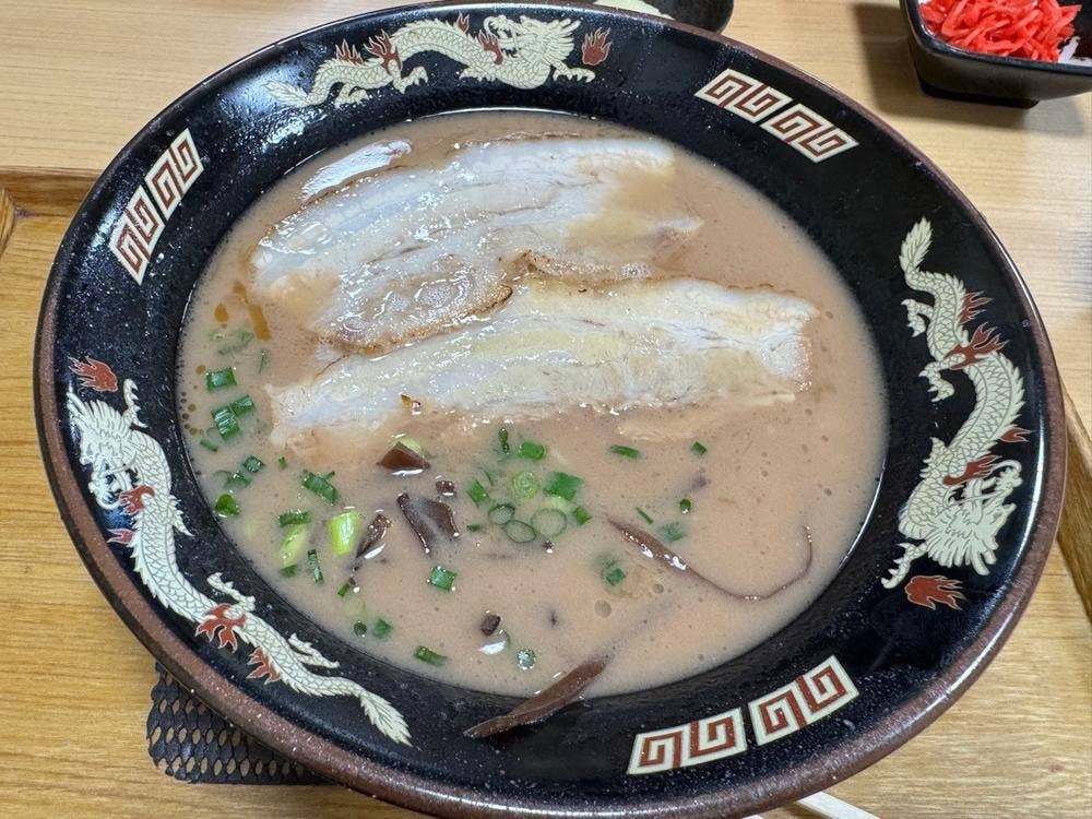 豚骨ラーメン まる◯龍
