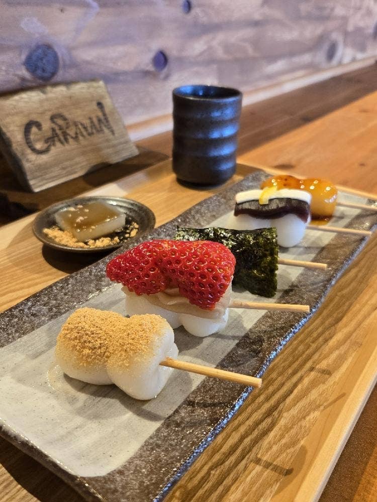 つちや餅cafe in CARAVAN