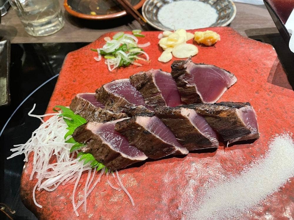 茨城地のもの わらやき料理 たたきの一九 守谷店