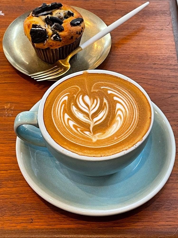 palette coffee stand