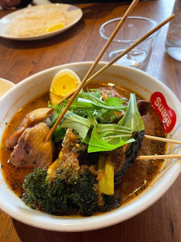 soup curry Suage天神