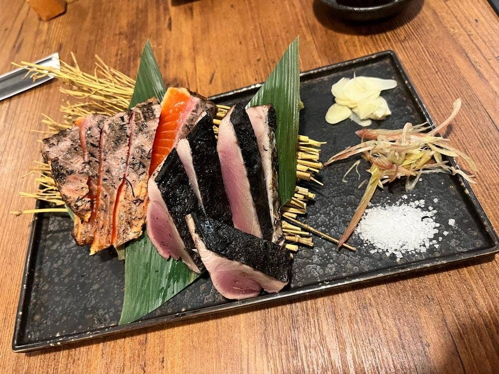 藁焼き･備長炭 真