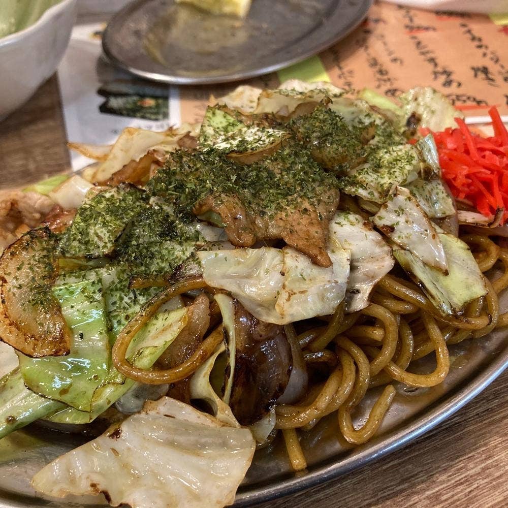 山形名物どんどん焼と焼きそば どんちゃん