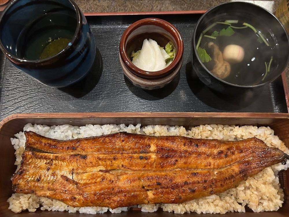 鰻と炭火焼き とよ長