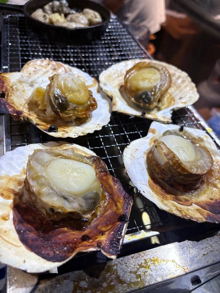 兼宮商店 浜焼きコーナー