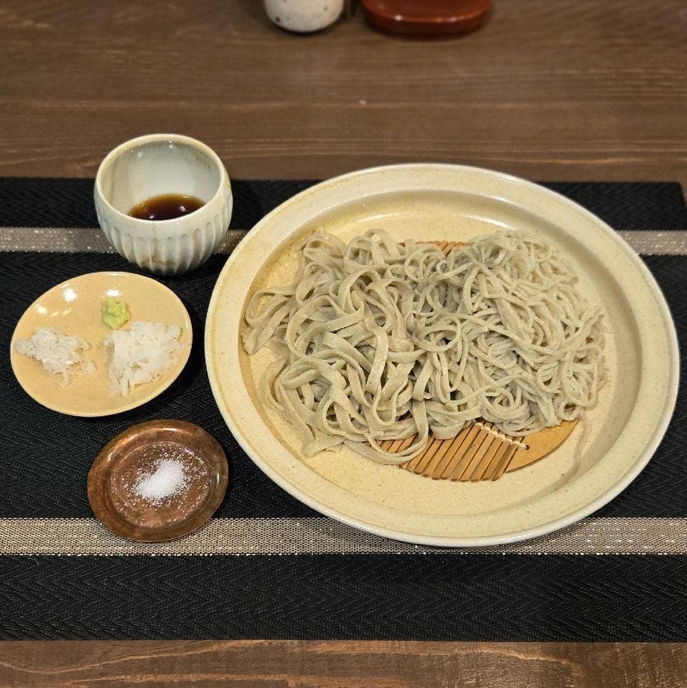 蕎麦前 中手とうは