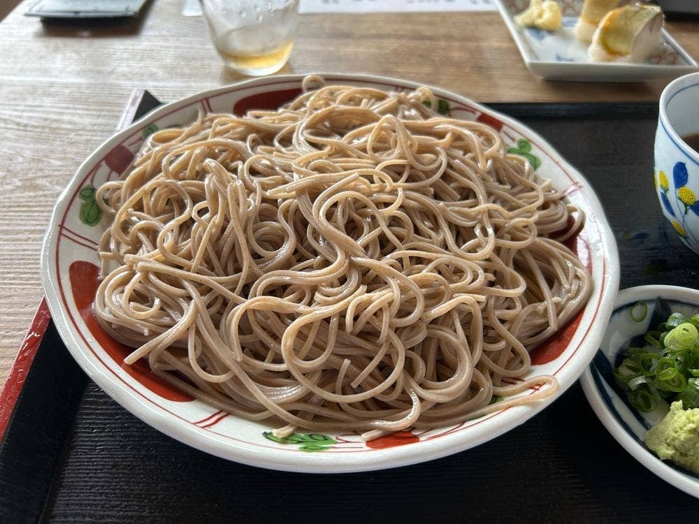 白ひげ蕎麦