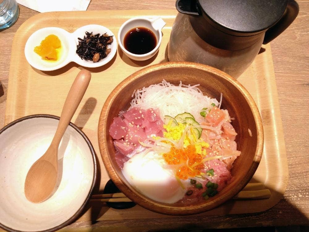 こめらく 贅沢な、お茶漬け日和 博多デイトス店