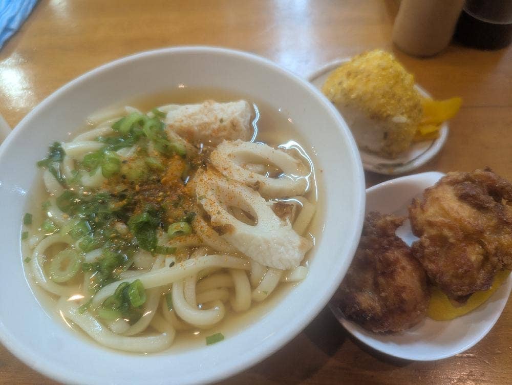 うどん かめや キスケBOX店