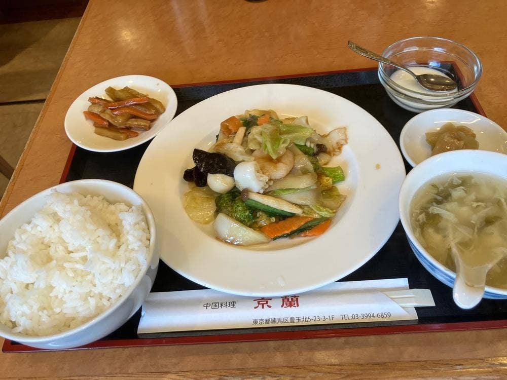中国料理 京蘭