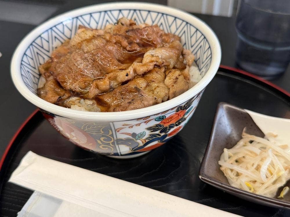 味楽の焼肉丼