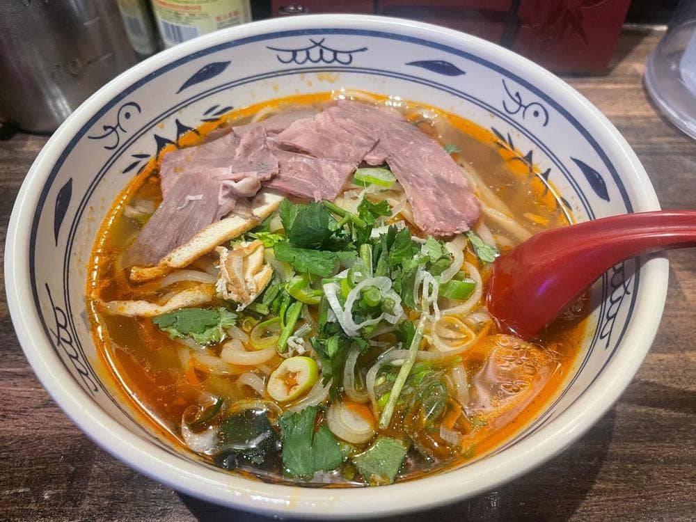上野牛魔王牛肉ラーメン