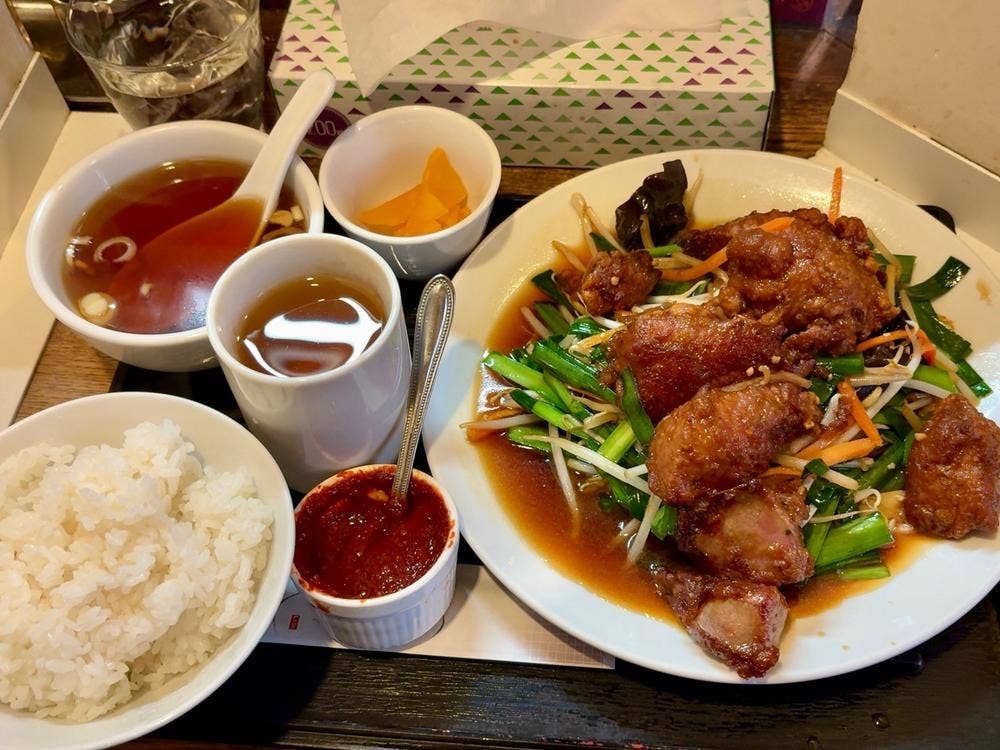 レバニラ定食 Kei楽