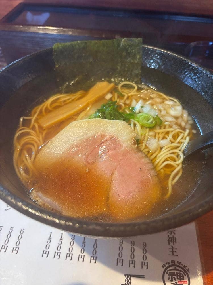 杉ヶ町ラーメン　宗神主　SOSHIJI
