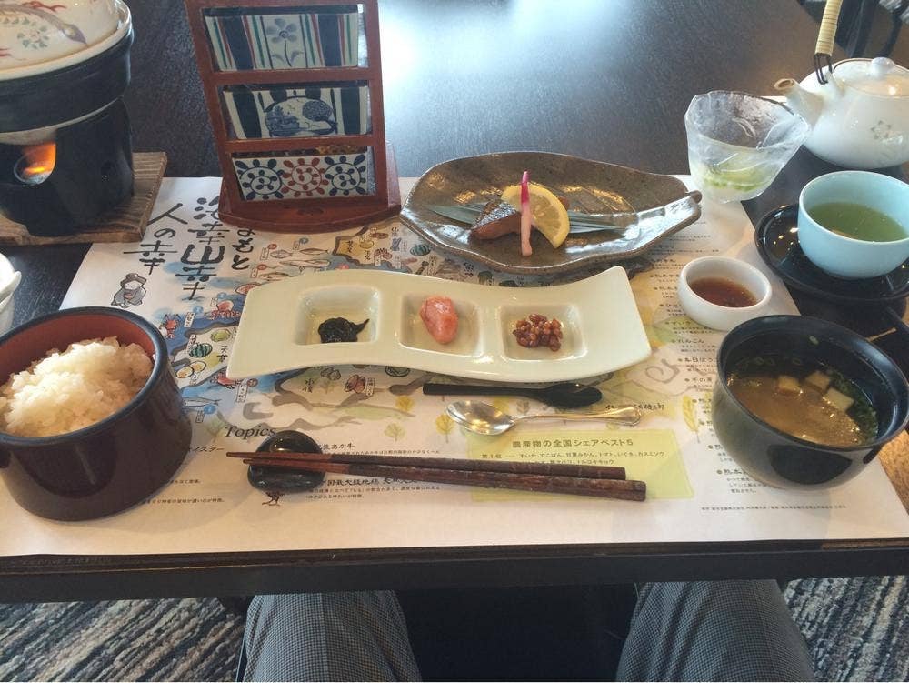 テラスラウンジ風庭 旅亭松屋本館 Suizenji