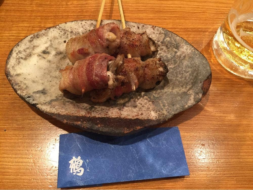 鶴炭火焼