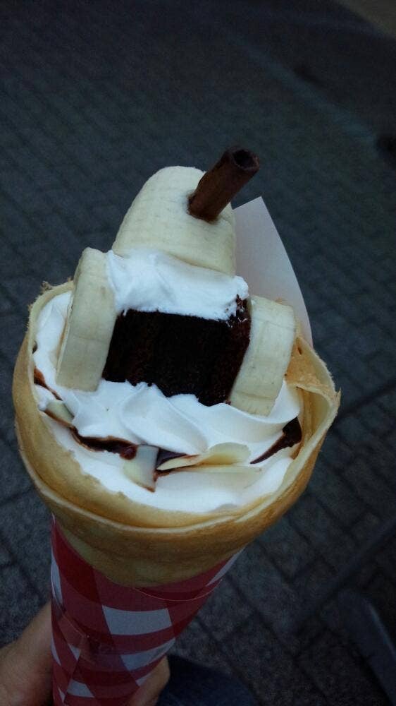 キラキラクレープ