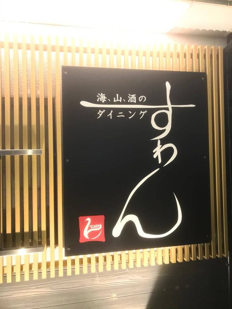 海、山、酒のダイニング すわん