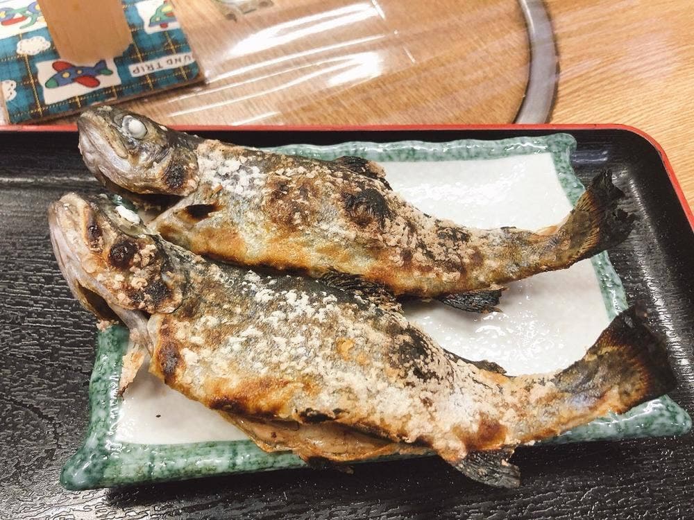 芦ヶ久保国際渓流釣場 お食事処