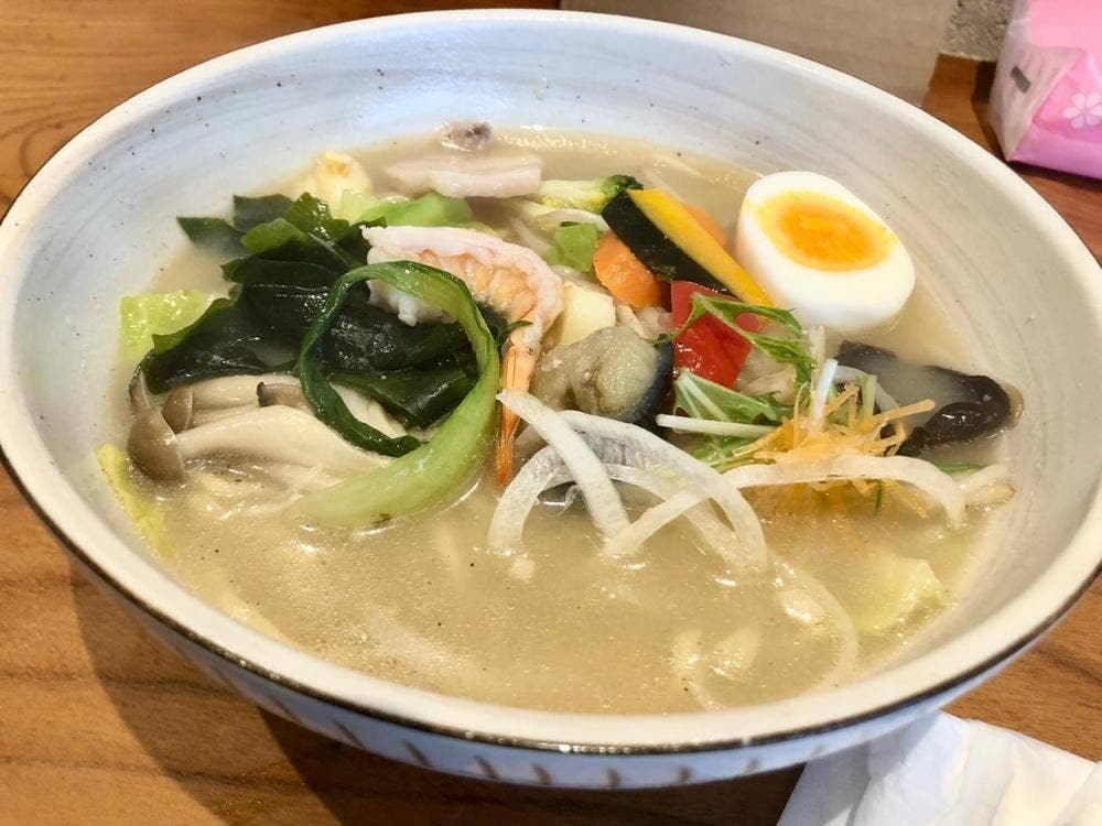 鳥羽ちゃんぽんと炙り鯖寿司 花清水