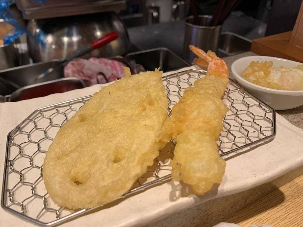 揚げたて天ぷら定食まきの