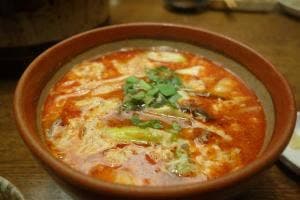 七輪の食卓。