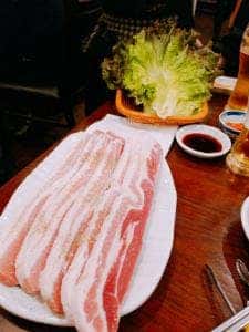 サムギョプサル専門店 でじや 渡辺通店