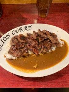 石橋 ライオンカレー