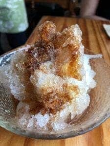 海が見えるそば家