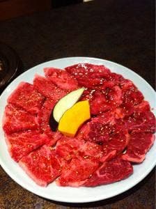 焼肉 中口