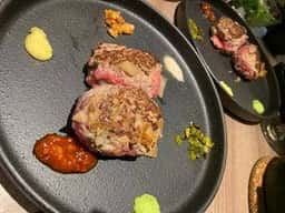 永田精肉店 肉屋のハンバーグと炊きたての米