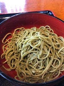 茶そば 扇家