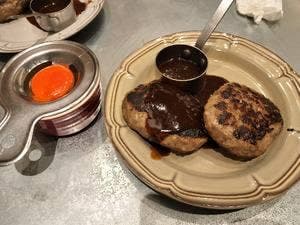 米とデミグラス