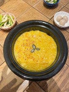 お粥 ワイン 蒸し料理 ファビュダインFabuDine